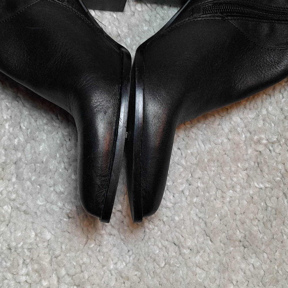 ZARA BLACK ANKLE BOOTS SIZE 8 - Picture 10 of 16